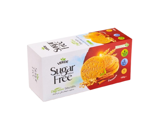 Verde Digestive Biscuits Cinnamon 180 GM Verde Digestive Biscuits Cinnamon 180 GM - Image 1