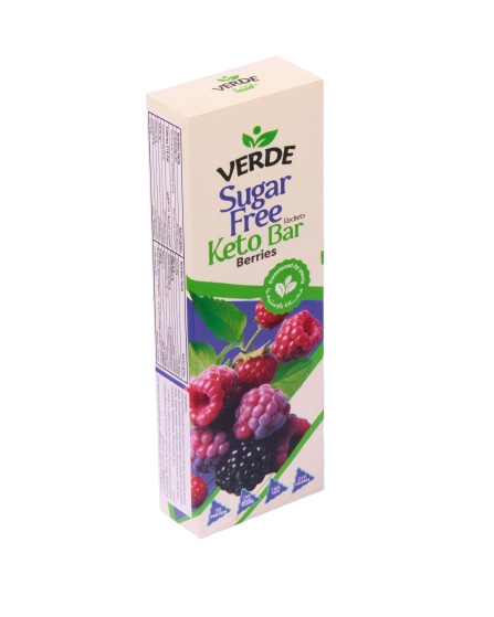 Verde Keto Bar Berries فيردي كيتو بار بطعم التوت - Image 1