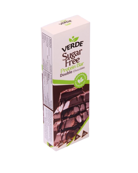 Verde Protien Bar Double Chocolate بار بروتين فيردي بالدبل شوكولاتة - Image 1