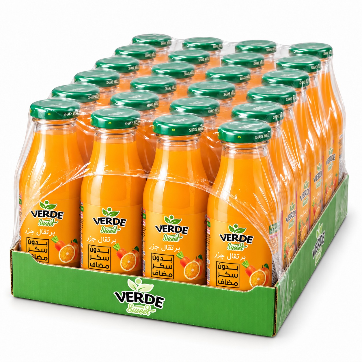 WhatsApp Image 2026-10-25 at 11.14.05 AM Verde Sugar-Free Orange Carrot Juice 250ml – Box of 24 Packs - Image 1