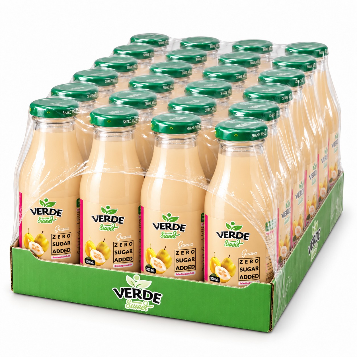 WhatsApp Image 2026-10-25 at 11.19.41 AM Verde Sugar-Free Guava Juice 250ml – Box of 24 Packs - Image 1